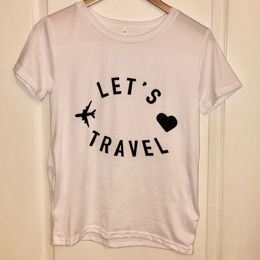 NEW LETS TRAVEL T-SHIRT - super soft
